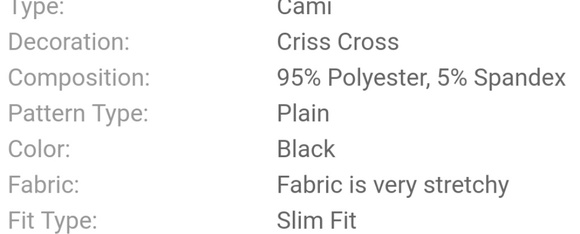 NEW Criss Cross Crop Top - Picture 4 of 4